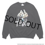 画像: WACKO MARIA/2PAC / SWEAT SHIRT（BLACK）［クルーネックスウェット-23秋冬］