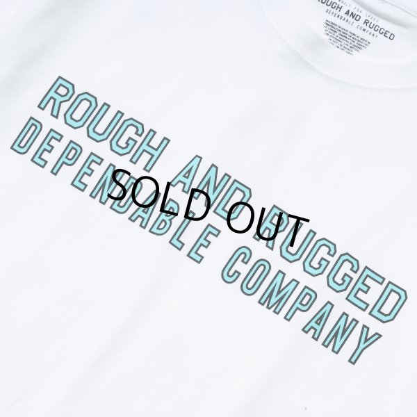 画像3: ROUGH AND RUGGED/DESIGN CT-01（WHITE）［プリントT-23秋冬］ (3)