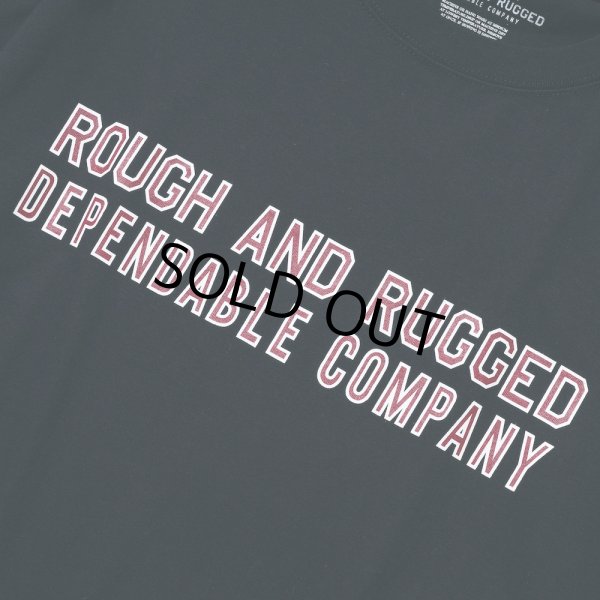 画像3: ROUGH AND RUGGED/DESIGN CT-01（BLACK）［プリントT-23秋冬］ (3)