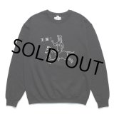 画像: WACKO MARIA/SWEAT SHIRT（BLACK）［クルーネックスウェット-23秋冬］