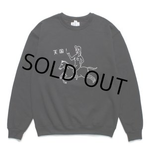 画像: WACKO MARIA/SWEAT SHIRT（BLACK）［クルーネックスウェット-23秋冬］