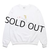 画像: WACKO MARIA/SWEAT SHIRT（WHITE）［クルーネックスウェット-23秋冬］