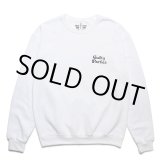 画像: WACKO MARIA/SWEAT SHIRT（WHITE）［クルーネックスウェット-23秋冬］