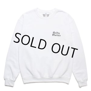 画像: WACKO MARIA/SWEAT SHIRT（WHITE）［クルーネックスウェット-23秋冬］