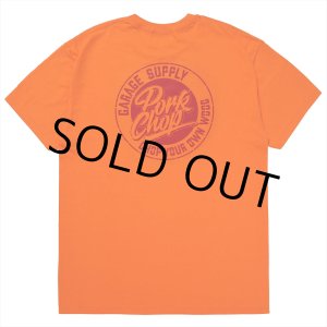 画像: PORKCHOP/STENCIL CS TEE（ORANGE）［プリントT-23秋冬］