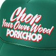 画像3: PORKCHOP/CHOP YOUR OWN WOOD CAP（KELLY GREEN）［メッシュキャップ-23秋冬］ (3)