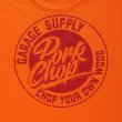 画像4: PORKCHOP/STENCIL CS TEE（ORANGE）［プリントT-23秋冬］ (4)