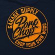 画像4: PORKCHOP/STENCIL CS TEE（NAVY）［プリントT-23秋冬］ (4)