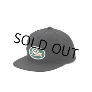 画像: CALEE/CL WAPPEN CAP（BLACK/GREEN）［ワッペンキャップ-23秋冬］