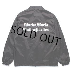 画像: WACKO MARIA/COACH JACKET（BLACK）［コーチJKT-23秋冬］