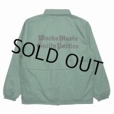 画像: WACKO MARIA/COACH JACKET（GREEN）［コーチJKT-23秋冬］