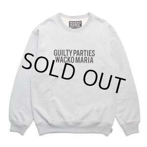 画像: WACKO MARIA/HEAVY WEIGHT CREW NECK SWEAT SHIRT（GRAY）［クルーネックスウェット-23秋冬］