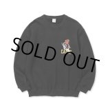 画像: CALEE/CLB CREW NECK SW（BLACK） 【30%OFF】［クルーネックスウェット-23秋冬］