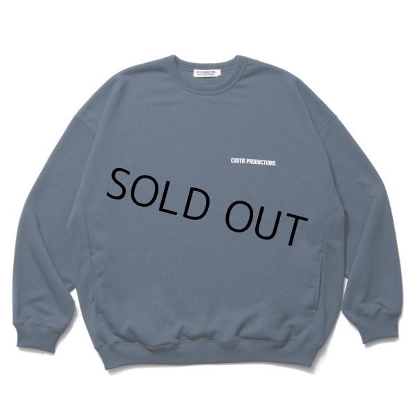 COOTIE PRODUCTIONS/Dry Tech Sweat Crew(Navy)[ドライテック COOTIE PRODUCTIONS/Dry Tech Sweat Crew(Navy)[ドライテック