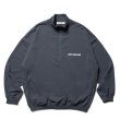 画像1: COOTIE PRODUCTIONS/Dry Tech Sweat Half Zip Pullover（Gray）［ドライテックスウェットハーフジップ-23秋冬］ (1)