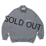 画像: COOTIE PRODUCTIONS/Dry Tech Sweat Half Zip Pullover（Gray）［ドライテックスウェットハーフジップ-23秋冬］