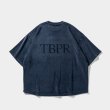 画像1: TIGHTBOOTH/STRAIGHT UP VELOUR T-SHIRT（Navy） 【30%OFF】［ベロアT-23秋冬］ (1)