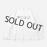 画像: TIGHTBOOTH/EVOLUTION L/S T-SHIRT（White）［プリント長袖T-23秋冬］