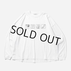 画像: TIGHTBOOTH/EVOLUTION L/S T-SHIRT（White）［プリント長袖T-23秋冬］