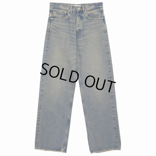 画像1: DAIRIKU/"Straight" Denim Pants（Indigo）［"ストレート"デニムパンツ-24春夏］ (1)