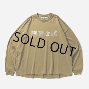 画像: TIGHTBOOTH/EVOLUTION L/S T-SHIRT（Olive）［プリント長袖T-23秋冬］