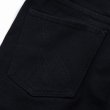 画像6: 【30%OFF】RATS/BLACK DENIM PANTS MODE SLIM（BLACK）［ブラックデニムパンツ"スリム"-23秋冬］ (6)