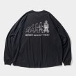 画像2: TIGHTBOOTH/EVOLUTION L/S T-SHIRT（Black）［プリント長袖T-23秋冬］ (2)