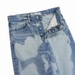 画像4: DAIRIKU/"Bleach" Flare Denim Pants（Indigo） 【40%OFF】［"ブリーチ"フレアデニムパンツ-23秋冬］ (4)
