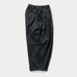 画像2: TIGHTBOOTH/HERRINGBONE BALLOON PANTS II（Black） 【20%OFF】［ヘリンボーンバルーンパンツ-23秋冬］ (2)