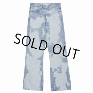画像: DAIRIKU/"Bleach" Flare Denim Pants（Indigo） 【40%OFF】［"ブリーチ"フレアデニムパンツ-23秋冬］
