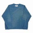 画像1: DAIRIKU/"Water-repellent" Vintage Wash Sweater（Youth Blue）［クルーネックスウェット-23秋冬］ (1)