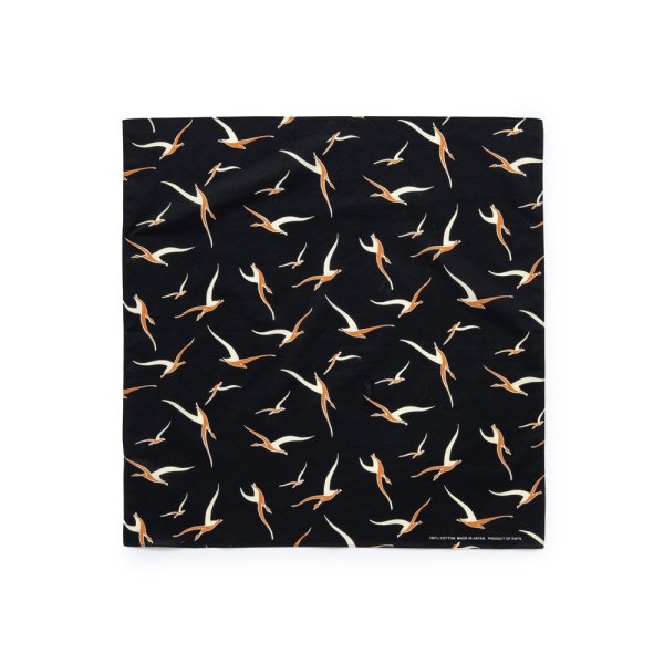 画像1: 【30%OFF】RATS/50'S SCARF（BLACK）［50'Sスカーフ-23秋冬］ (1)