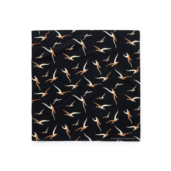 画像1: RATS/50'S SCARF（BLACK）［50'Sスカーフ-23秋冬］ (1)