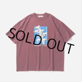 画像: TIGHTBOOTH/SECURITY LEVEL ∞ T-SHIRT（Wine） 【30%OFF】［プリントT-23秋冬］