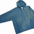 画像3: DAIRIKU/"Water-repellent" Vintage Wash Hoodie（Youth Blue） 【30%OFF】［ジップアップフーディー-23秋冬］ (3)