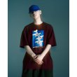 画像4: TIGHTBOOTH/SECURITY LEVEL ∞ T-SHIRT（Wine） 【30%OFF】［プリントT-23秋冬］ (4)