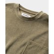 画像3: TIGHTBOOTH/STRAIGHT UP VELOUR T-SHIRT（Olive）［ベロアT-23秋冬］ (3)