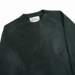 画像4: DAIRIKU/"Water-repellent" Vintage Wash Sweater（Mud Black）［クルーネックスウェット-23秋冬］ (4)