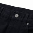 画像3: 【30%OFF】RATS/BLACK DENIM PANTS MODE SLIM（BLACK）［ブラックデニムパンツ"スリム"-23秋冬］ (3)