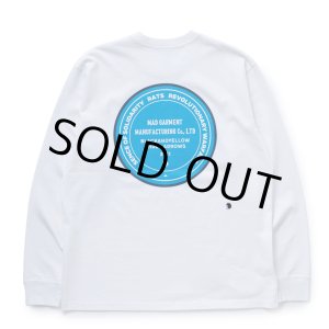 画像: RATS/CIRCLE MGM LS TEE（WHITE） 【30%OFF】［プリント長袖T-23秋冬］