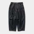 画像1: TIGHTBOOTH/HERRINGBONE BALLOON PANTS II（Black） 【20%OFF】［ヘリンボーンバルーンパンツ-23秋冬］ (1)