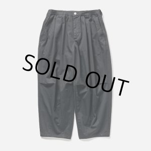 画像: TIGHTBOOTH/HERRINGBONE BALLOON PANTS II（Black） 【20%OFF】［ヘリンボーンバルーンパンツ-23秋冬］