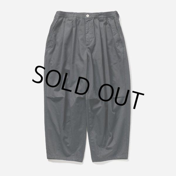 画像1: TIGHTBOOTH/HERRINGBONE BALLOON PANTS II（Black） 【20%OFF】［ヘリンボーンバルーンパンツ-23秋冬］ (1)