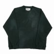 画像1: DAIRIKU/"Water-repellent" Vintage Wash Sweater（Mud Black）［クルーネックスウェット-23秋冬］ (1)