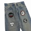 画像3: DAIRIKU/"Northern Soul" Flare Denim Pants（Mud Indigo） 【40%OFF】［"ノーザンソウル"フレアデニムパンツ-23秋冬］ (3)
