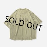 画像: TIGHTBOOTH/STRAIGHT UP VELOUR T-SHIRT（Olive）［ベロアT-23秋冬］