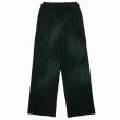 画像1: DAIRIKU/"Water-repellent" Vintage Wash Wide Sweat Pants（Mud Black）［ワイドスウェットパンツ-23秋冬］ (1)