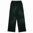 画像1: DAIRIKU/"Water-repellent" Vintage Wash Wide Sweat Pants（Mud Black）［ワイドスウェットパンツ-23秋冬］ (1)