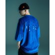 画像3: TIGHTBOOTH/STRAIGHT UP VELOUR T-SHIRT（Navy） 【20%OFF】［ベロアT-23秋冬］ (3)