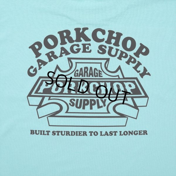 画像4: PORKCHOP/WILD PORK L/S TEE（CELADON）［プリント長袖T-23秋冬］ (4)